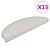 Covoraș scări autoadeziv 15 buc platină 65x21x4 cm aspect sisal GartenMobel Dekor