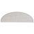 Covoraș scări autoadeziv 15 buc platină 65x21x4 cm aspect sisal GartenMobel Dekor