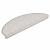 Covoraș scări autoadeziv 15 buc platină 65x21x4 cm aspect sisal GartenMobel Dekor