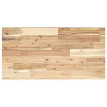 Blat de baie netratat, 60x40x2 cm, lemn masiv de acacia GartenMobel Dekor