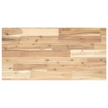 Blat de baie netratat, 100x40x2 cm, lemn masiv de acacia GartenMobel Dekor