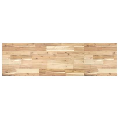 Blat de baie netratat, 160x40x2 cm, lemn masiv de acacia GartenMobel Dekor