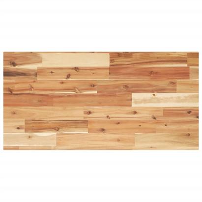 Blat de baie finisaj cu ulei, 60x40x2 cm, lemn masiv de acacia GartenMobel Dekor