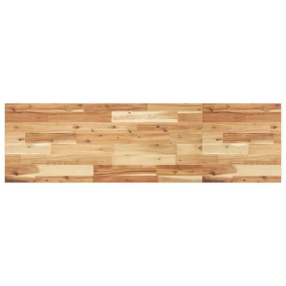 Blat de baie finisaj cu ulei, 140x40x2 cm, lemn masiv de acacia GartenMobel Dekor