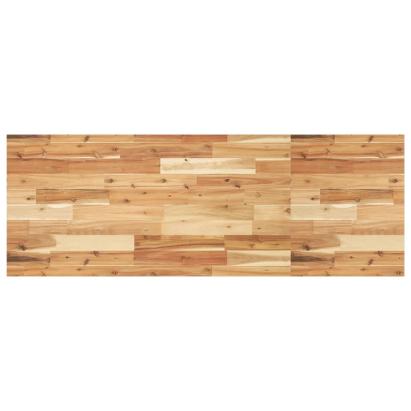 Blat de baie finisaj cu ulei, 140x50x2 cm, lemn masiv de acacia GartenMobel Dekor