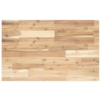 Blat de birou netratat, 80x50x2 cm, lemn masiv de acacia GartenMobel Dekor