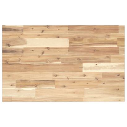 Blat de birou netratat, 100x50x2 cm, lemn masiv de acacia GartenMobel Dekor