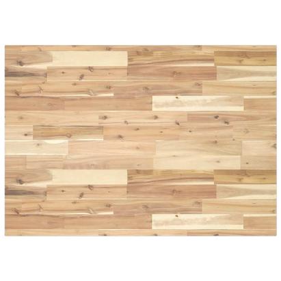 Blat de birou netratat, 100x70x2 cm, lemn masiv de acacia GartenMobel Dekor