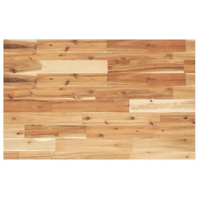 Blat de birou finisat cu ulei, 80x50x2 cm, lemn masiv acacia GartenMobel Dekor