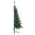 Brad de Crăciun artificial jumătate cu suport verde 120 cm PVC GartenMobel Dekor