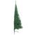 Jumătate brad de Crăciun artificial cu suport, verde 240 cm PVC GartenMobel Dekor