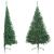 Jumătate brad de Crăciun artificial cu suport, verde 240 cm PVC GartenMobel Dekor