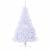 Jumătate pom Crăciun artificial cu suport, alb, 150 cm, PVC GartenMobel Dekor