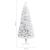 Brad de Crăciun artificial pre-iluminat alb 210 cm fibră optică GartenMobel Dekor