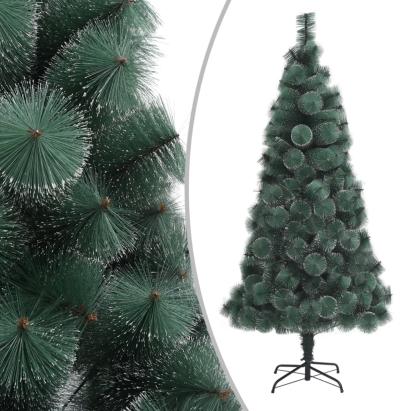 Brad de Crăciun artificial cu suport, verde, 210 cm, PET GartenMobel Dekor