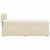 Pat box spring cu saltea, crem, 80x200 cm, textil GartenMobel Dekor