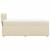 Pat box spring cu saltea, crem, 100x200 cm, textil GartenMobel Dekor
