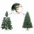 Pom de Crăciun artificial inversat, cu suport, verde, 120 cm GartenMobel Dekor