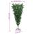 Pom de Crăciun artificial inversat, cu suport, verde, 150 cm GartenMobel Dekor
