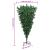 Pom de Crăciun artificial inversat, cu suport, verde, 210 cm GartenMobel Dekor