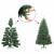 Pom de Crăciun artificial inversat, cu suport, verde, 240 cm GartenMobel Dekor
