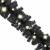 Ghirlandă de Crăciun cu lumini LED, negru, 10 m GartenMobel Dekor
