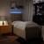 Pat box spring cu saltea, crem, 100x200 cm, textil GartenMobel Dekor