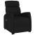 Fotoliu cu ridicare, negru, material textil GartenMobel Dekor