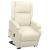 Fotoliu cu ridicare, crem, material textil GartenMobel Dekor