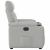Scaun reclinabil electric Cloud Grey Fabric GartenMobel Dekor