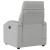 Scaun reclinabil electric pentru masaj Cloud Grey Fabric GartenMobel Dekor