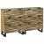 Bufeturi cu sertar cu depozitare 2 pcs Maro Mediu Lemn de mango solid GartenMobel Dekor