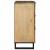 Bufeturi cu sertar cu depozitare 2 pcs Maro Mediu Lemn de mango solid GartenMobel Dekor