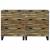 Bufeturi cu sertar cu depozitare 2 pcs Maro Mediu Lemn de mango solid GartenMobel Dekor