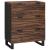 Set de mobilier pentru baie cu sertar cu raft cu depozitare cu ușă 3 pcs Maro mare GartenMobel Dekor