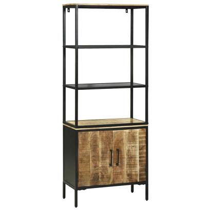 Bufet 70x35x180 cm Lemn Brut de Mango GartenMobel Dekor