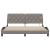 Cadru de pat cu LED fără saltea Taupe 180x200 cm Material GartenMobel Dekor
