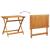 Set Bistro din 4 Piese pliabil din Lemn Solid de Acacia  GartenMobel Dekor