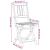 Scaune de Grădină Pliabile  4 pcs 36x46x86 cm Lemn Masiv de Acacia GartenMobel Dekor