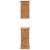 Set de mobilier pentru baie 2 pcs Marou și Marou miere GartenMobel Dekor
