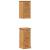 Set de mobilier pentru baie 2 pcs Marou și Marou miere GartenMobel Dekor