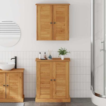 Set de mobilier pentru baie 2 pcs Maro 67.5 x 34 x 80 cm GartenMobel Dekor