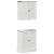 Set de mobilier pentru baie 2 pcs Maro 67.5 x 34 x 80 cm GartenMobel Dekor