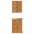 Set de mobilier pentru baie 2 pcs Maro 67.5 x 34 x 80 cm GartenMobel Dekor