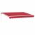 Cortina Retractabilă Manual Roșu 350x200 cm GartenMobel Dekor
