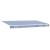 Cortina Retractabilă Manual Albastru și Alb 400x200 cm GartenMobel Dekor