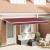 Cortina Retractabilă Manual Burgundy 400x200 cm GartenMobel Dekor