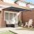 Cortina Retractabilă Antracit 300x250 cm Poliester și Aluminiu GartenMobel Dekor