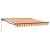 Cortina Retractabilă Manual Galben și portocalie 300x250 cm GartenMobel Dekor