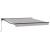 Cortina Retractabilă Manual Gri deschis 300x250 cm Tesatura GartenMobel Dekor